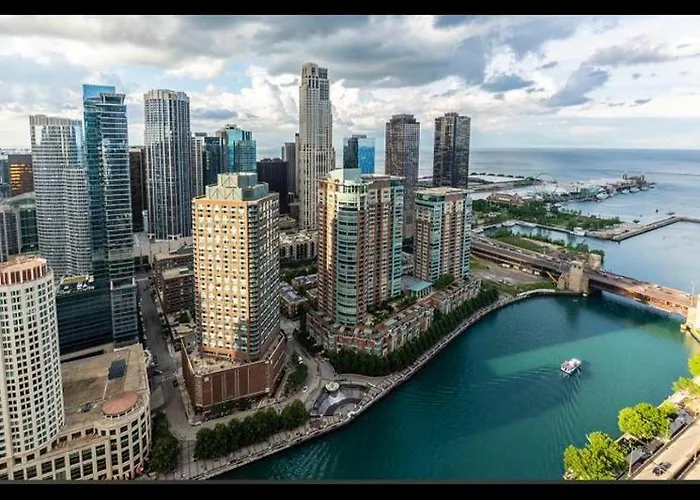 Skyrise In Downtown Chicago